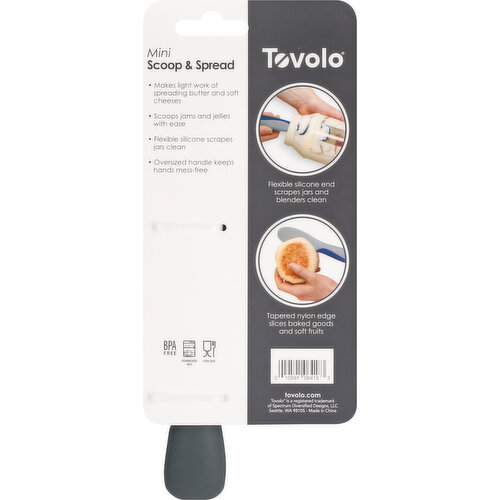 Tovolo Scoop and Spread Tool for Kitchen Meal Prep