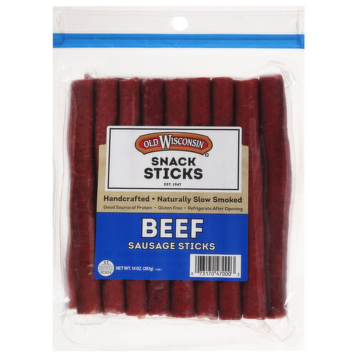 Old Wisconsin Sausage Sticks, Beef