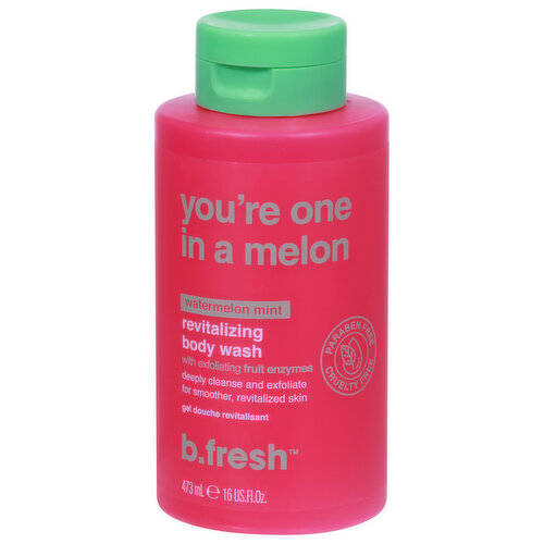 b.fresh Body Wash, Watermelon Mint, Revitalizing