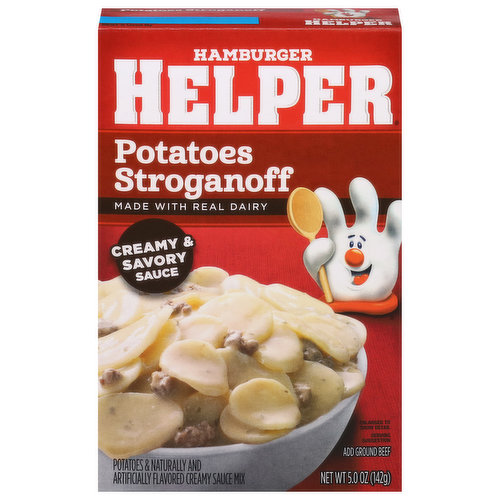 Hamburger Helper Potatoes Stroganoff