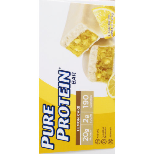 Lemon Cake Protein Bars – Pure Protein