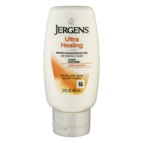 Jergens Moisturizer, Extra Dry Skin, Ultra Healing