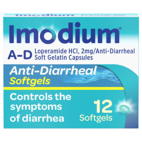 Imodium Anti-Diarrheal, Softgels