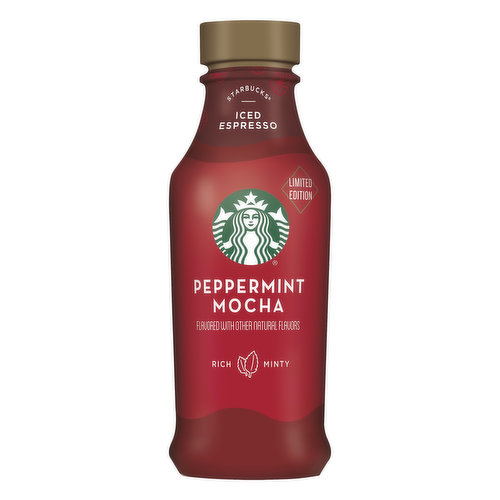 Starbucks Iced Espresso, Peppermint Mocha