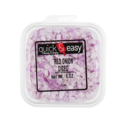Red Onion Diced - Chopped