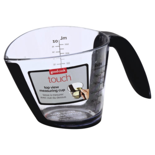 Good Cook Touch Measuring Cup, Top View, 2 Cup 