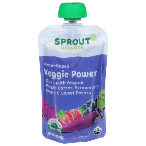 Sprout Organics Veggie Power, Plant-Based
