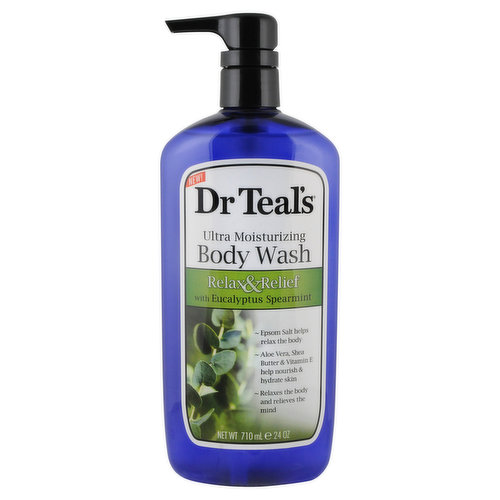 Dr Teal's Body Wash, Ultra Moisturizing, Relax & Relief