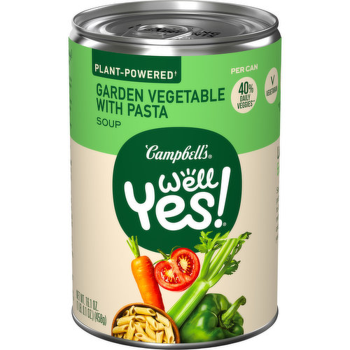 Campbell's® Well Yes!® Garden Vegetable With Pasta Soup