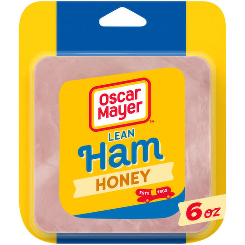 Oscar Mayer Lean Honey Ham Sliced Lunch Meat with Water Added