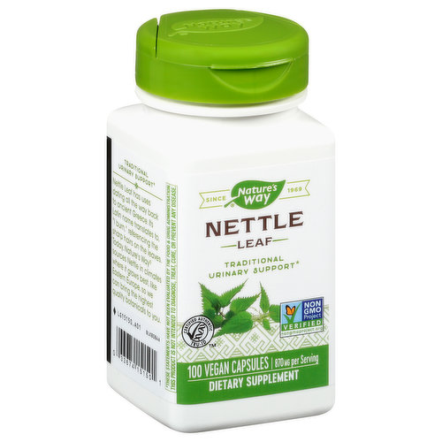 Nature's Way Nettle Leaf, 870 mg, Capsules