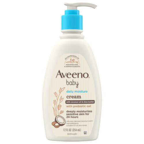 Aveeno Cream, Daily Moisture, Baby