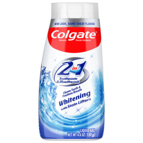 Colgate 2 in 1 Toothpaste And Mouthwash