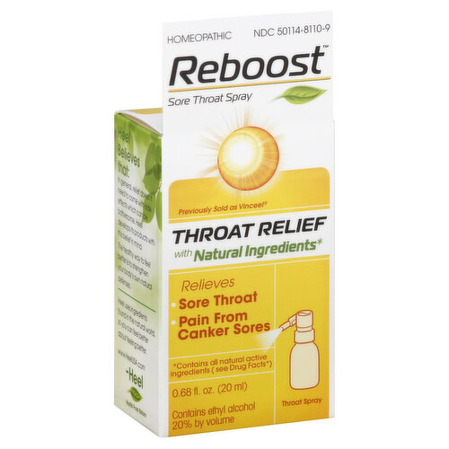 Reboost Sore Throat Spray