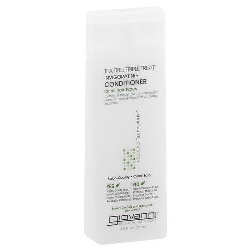 Giovanni Tea Tree Triple Treat Conditioner, Invigorating