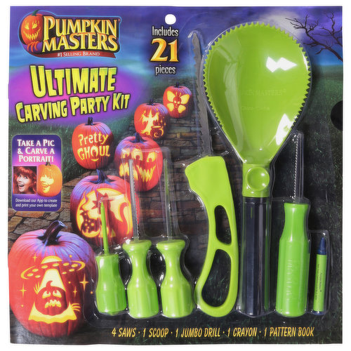 Pumpkin Masters Carving Party Kit, Ultimate