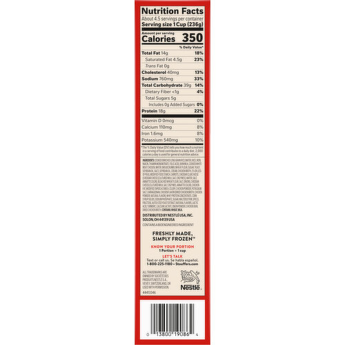 Stouffer's Rice Bake, Grandma's Chicken & Vegetable, Family Size