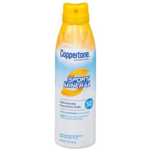 coppertone sunscreen spray 50