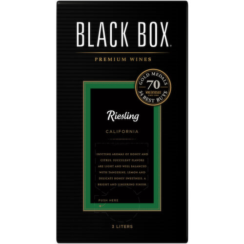 Black Box Riesling White Wine 3L Box 