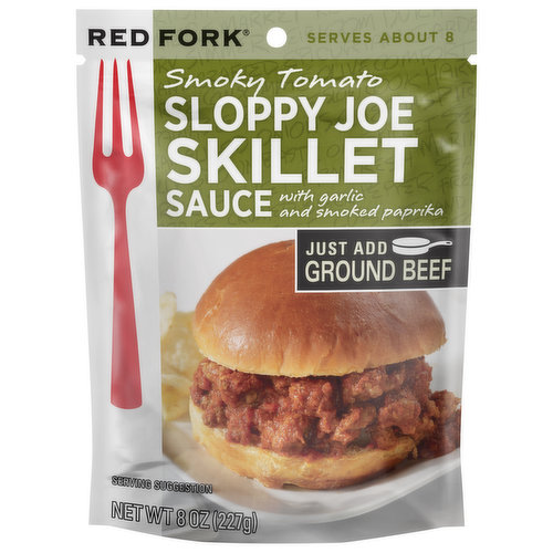 Red Fork Skillet Sauce, Smoky Tomato Sloppy Joe