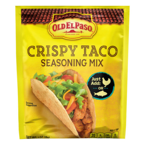 Old El Paso Seasoning Mix, Crispy Taco