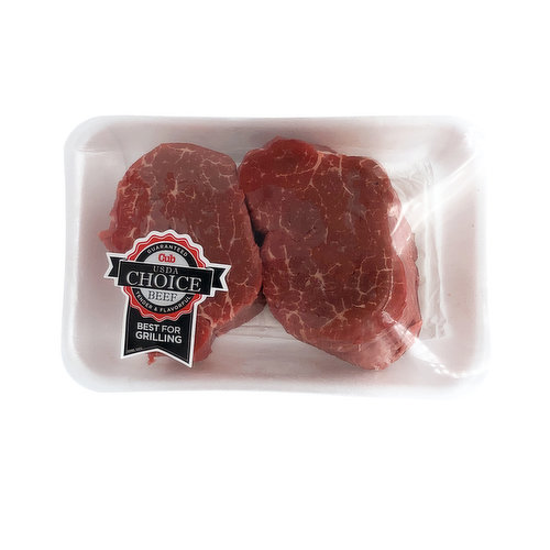 Cub USDA Choice Beef Boneless, Tenderloin Steaks