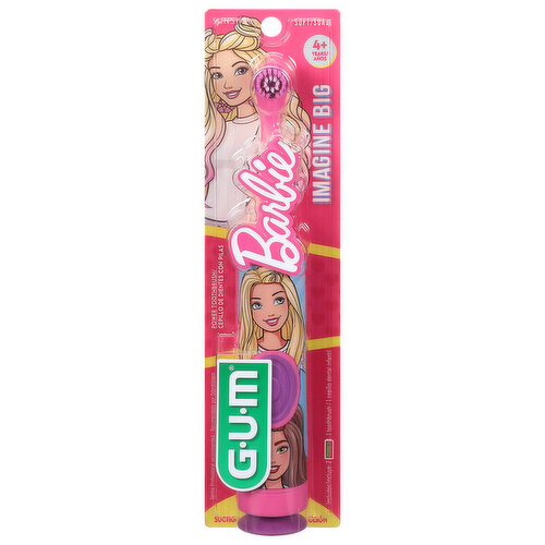 GUM Toothbrush, Barbie, Soft