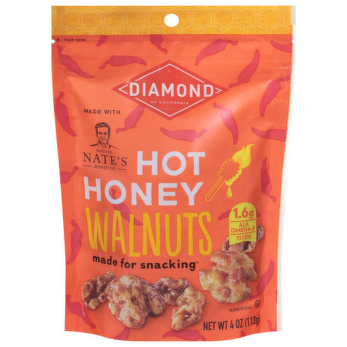 Diamond of California Walnuts, Hot Honey