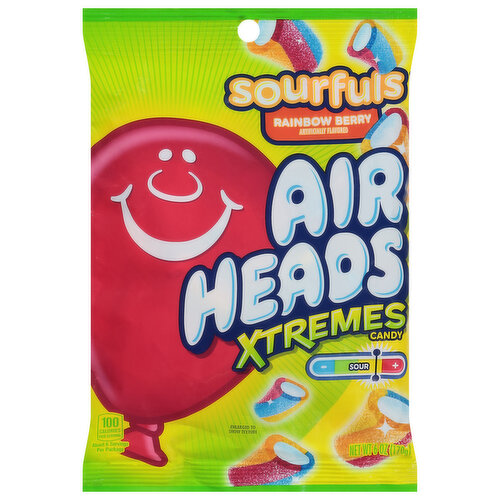 AirHeads Xtremes Candy, Rainbow Berry, Sourfuls