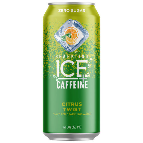 Sparkling Ice + Caffeine Citrus Twist Sparkling Water