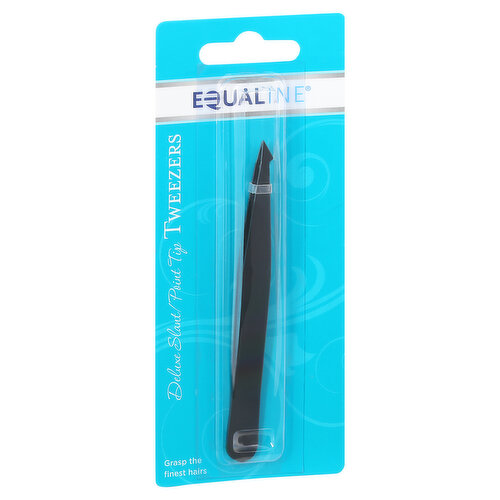 Equaline Tweezers, Slant/Point Tip, Deluxe