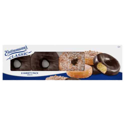 Entenmann's Donuts, Classic, 8 Variety Pack