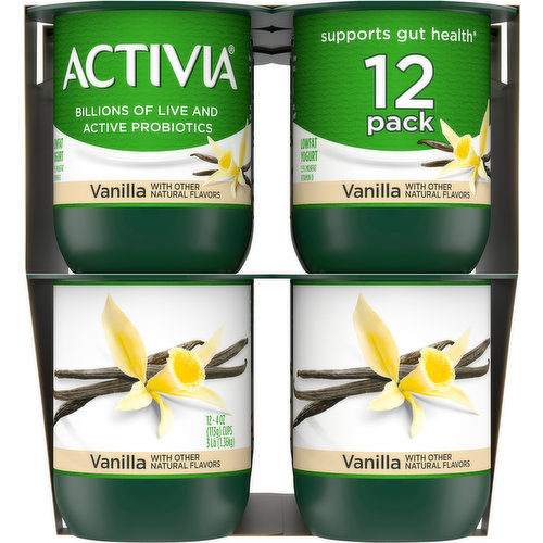 Activia® Vanilla Lowfat Yogurt 32 Oz. Container, Shop