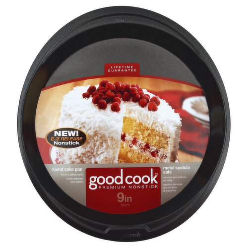 Good Cook Cake Pan, Round, 9 in