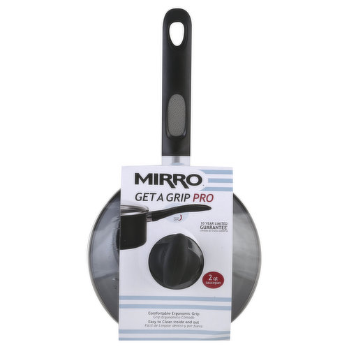 Mirro Get A Grip Pro Saucepan, 2 Quart