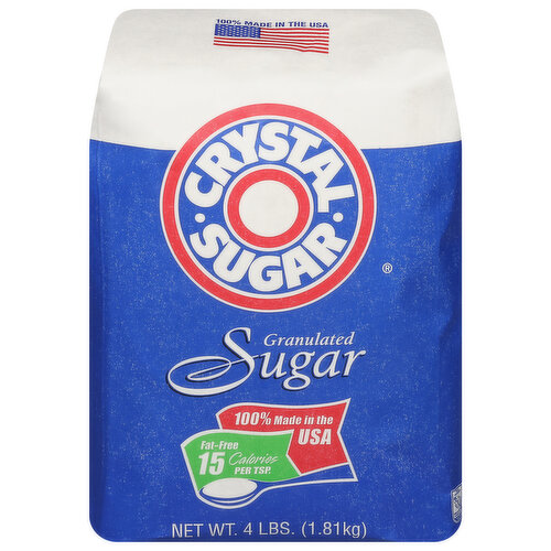 Crystal Sugar Sugar, Granulated