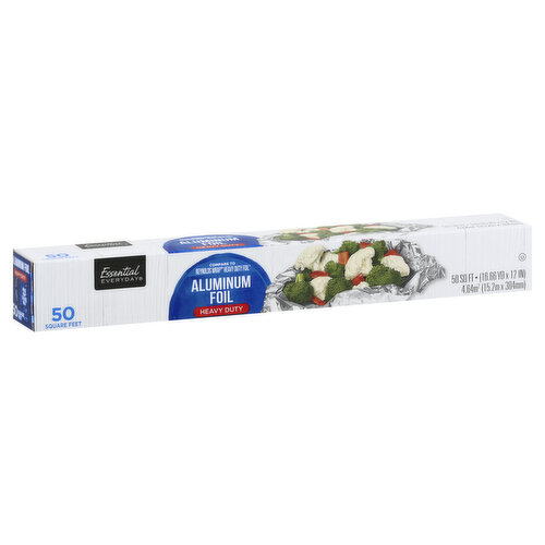 Heavy Duty Aluminum Foil 50 Sq Ft