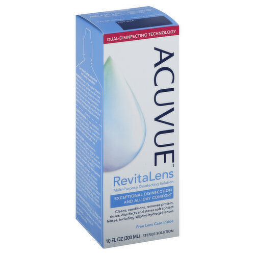 Acuvue RevitaLens Disinfecting Solution, Multi-Purpose