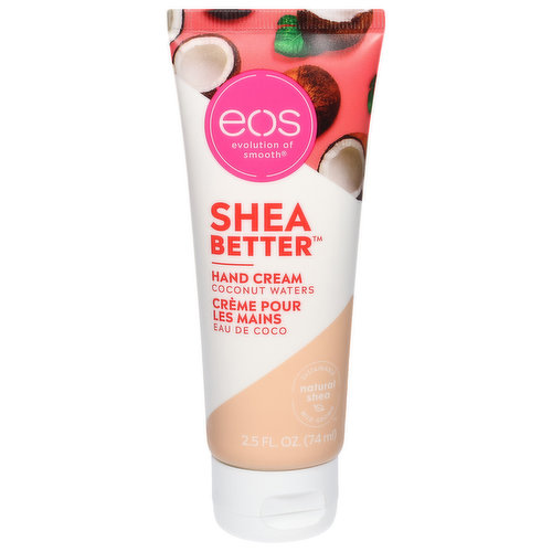 EOS Shea Better Hand Cream, Coconut Waters