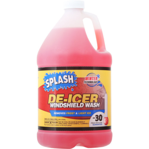 SPLASH 1-Gallon De-icer Windshield Washer Fluid in the Windshield Washer  Fluid department at