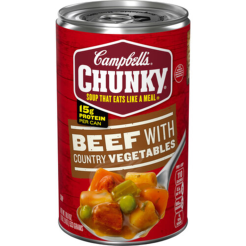 Campbell's® Chunky® Beef Soup with Country Vegetables