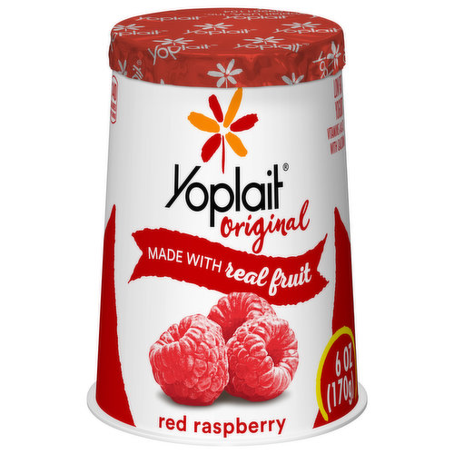 Yoplait Original Yogurt, Low Fat, Red Raspberry