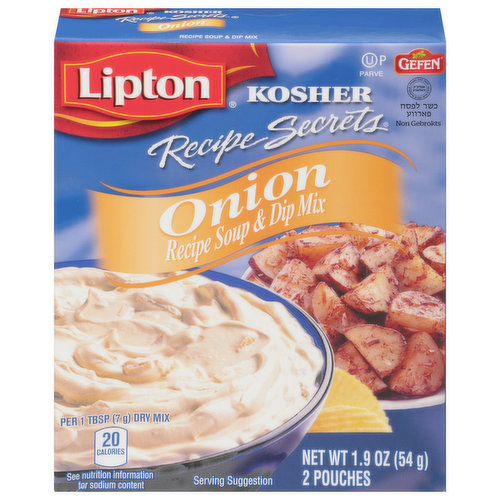 Lipton Recipe Secrets Recipe Soup & Dip Mix, Onion