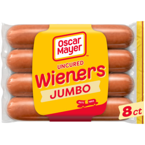 Oscar Mayer Uncured Jumbo Wieners Hot Dogs