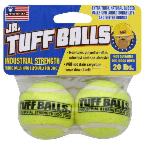 Petsport Tuff Balls, Jr., Industrial Strength