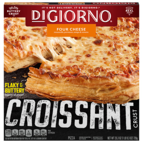 DiGiorno Pizza, Croissant Crust, Four Cheese