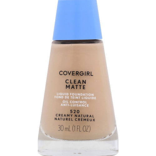 CoverGirl Clean Anti-Luisance, Oil Control, Creamy Natural 520