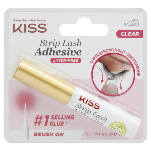 Kiss Strip Lash Adhesive, Clear