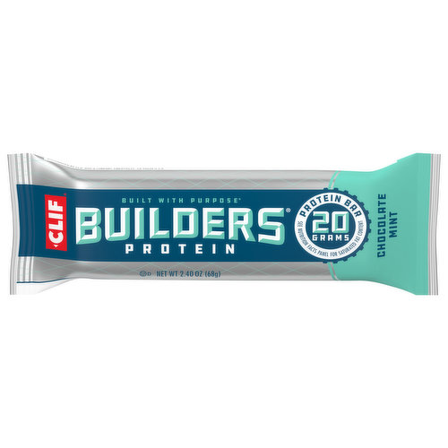 Clif Builders Protein Bar, Chocolate Mint