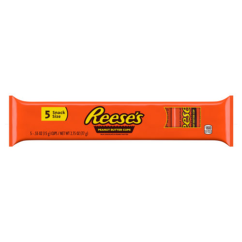 Reese's Cups, Milk Chocolate & Peanut Butter, Snack Size